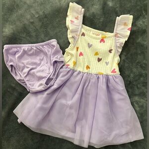 Cat & Jack Lilac Dress with Bloomers